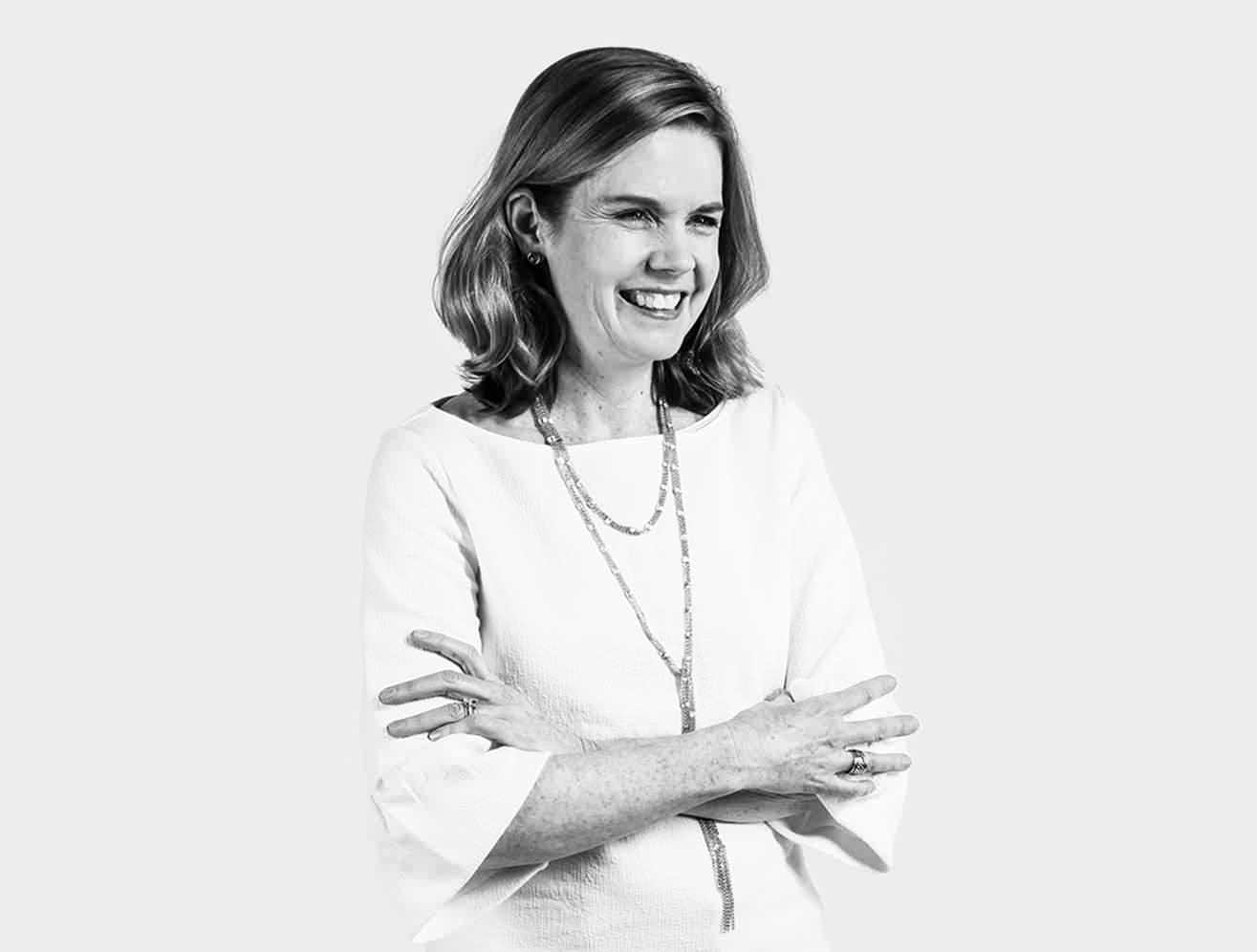 Woman smiling